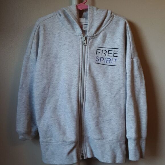 OLD NAVY GRAY FREE SPIRIT HOODIE S(6/7) - Picture 1 of 4